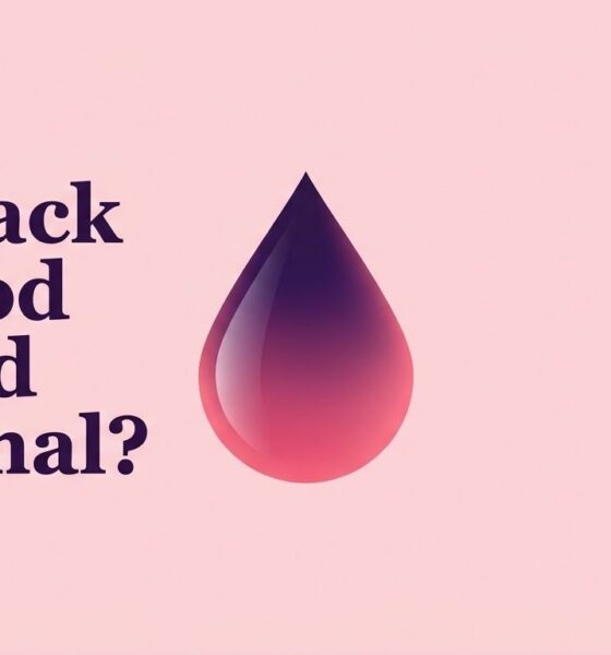 Is Black Period Blood Normal? Understanding the Possible Causes 
